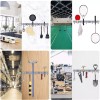 MARZSEFLO Acero Inoxidable Organizador De Escobas 4 Acortar 5 Ganch