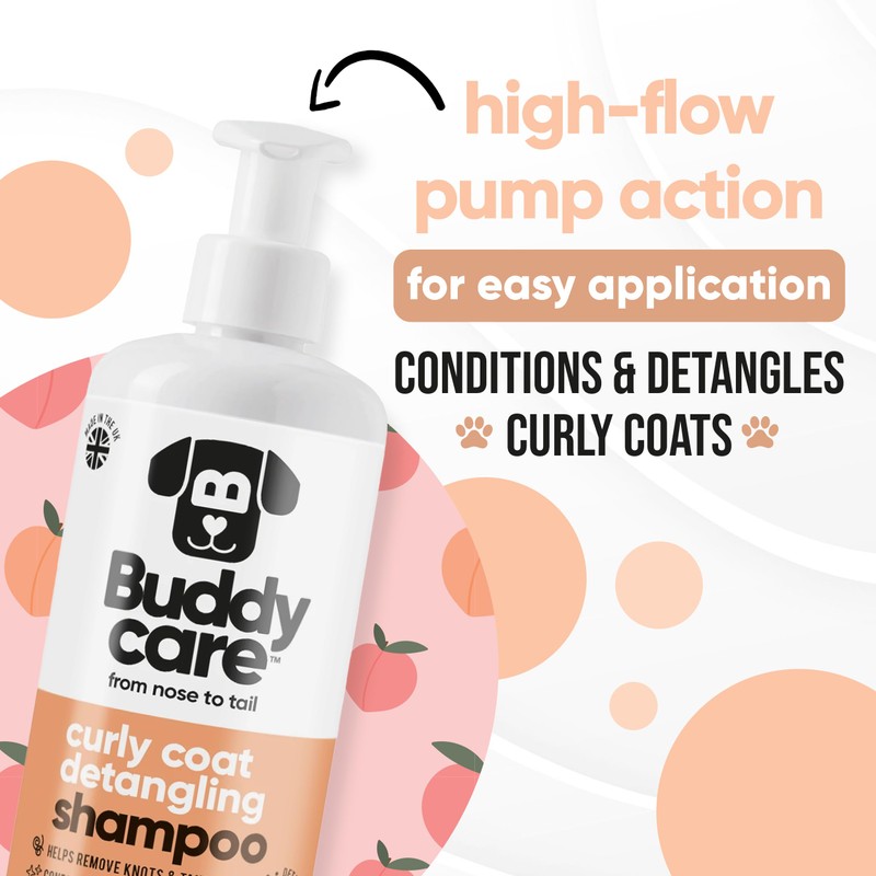 Curly Coat Shampoo by Buddycare (16.90oz)