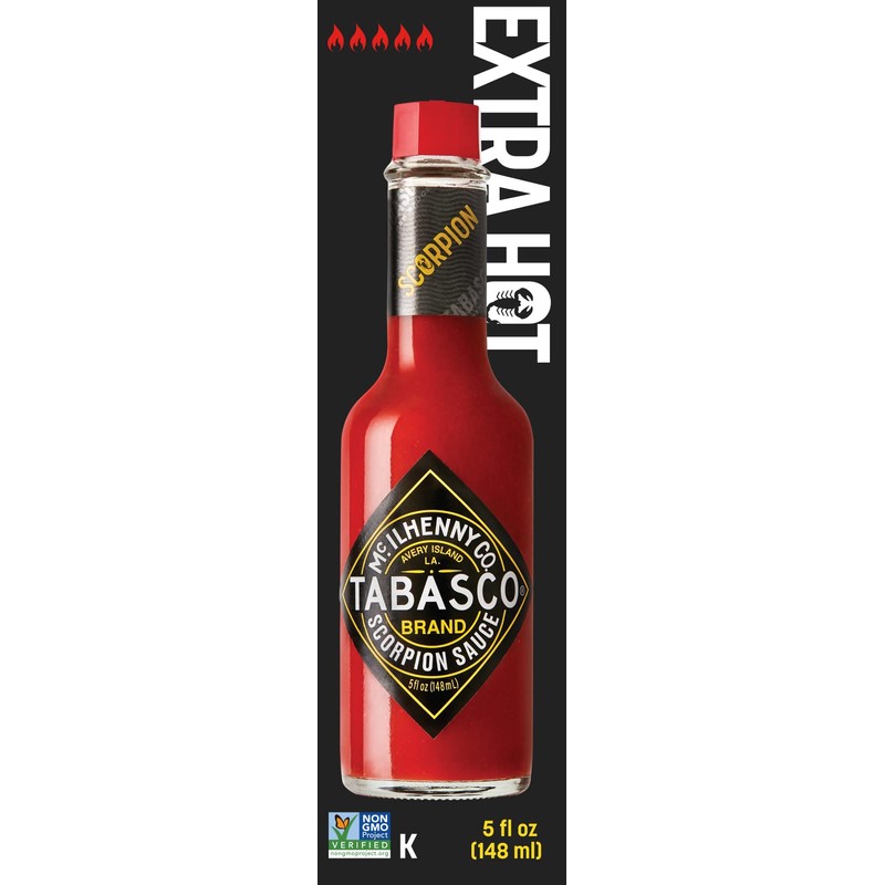 TABASCO® Brand Scorpion Sauce, 5 oz (Pack of 12)