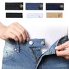 Denim Waist Extenders for Men and Women(6 Pack), Adjustable Waistband