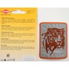 Kleiber Iron On Reflective Patch-Tiger-8.5cm x 6.5cm