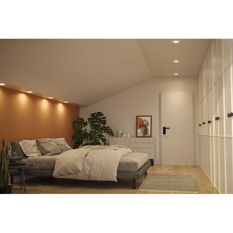 Paulmann Sormus 92247 LED Recessed Light IP65 Round 100 mm