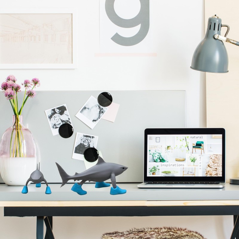 JISRKP shark with blue shoesToys, Shark with Blue Shoes, Creative