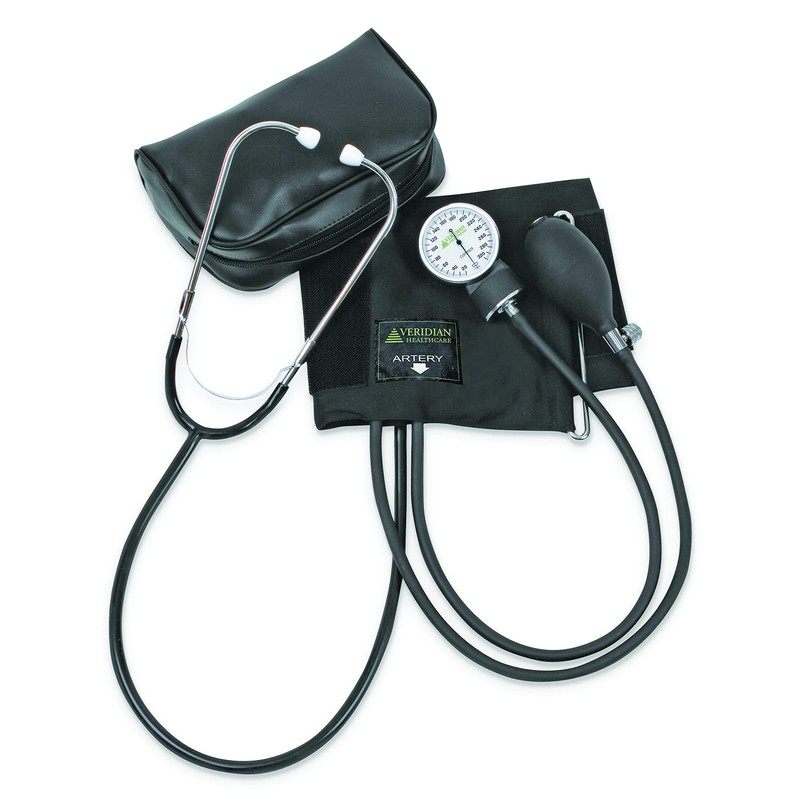 Veridian Healthcare Veridian Self-Taking Home Blood Pressure Kit with Attached