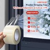 Dstorelhp Transparent Window Weather Sealing Tape, 2Inch x 65.6FT Clear