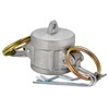 2 pcs Aluminum Camlock Fittings (3/4" Part DC) Cam Groove