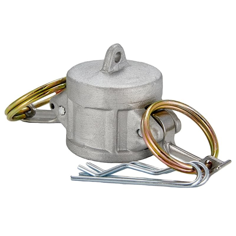 2 pcs Aluminum Camlock Fittings (3/4" Part DC) Cam Groove