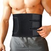 LQUCWEPP Waist Trimmer,Adjustable Ab Trainer Belt for Back Support,Training &