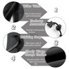 HIAHXC 3 Pcs Car Window Shades for Baby Removable Universal