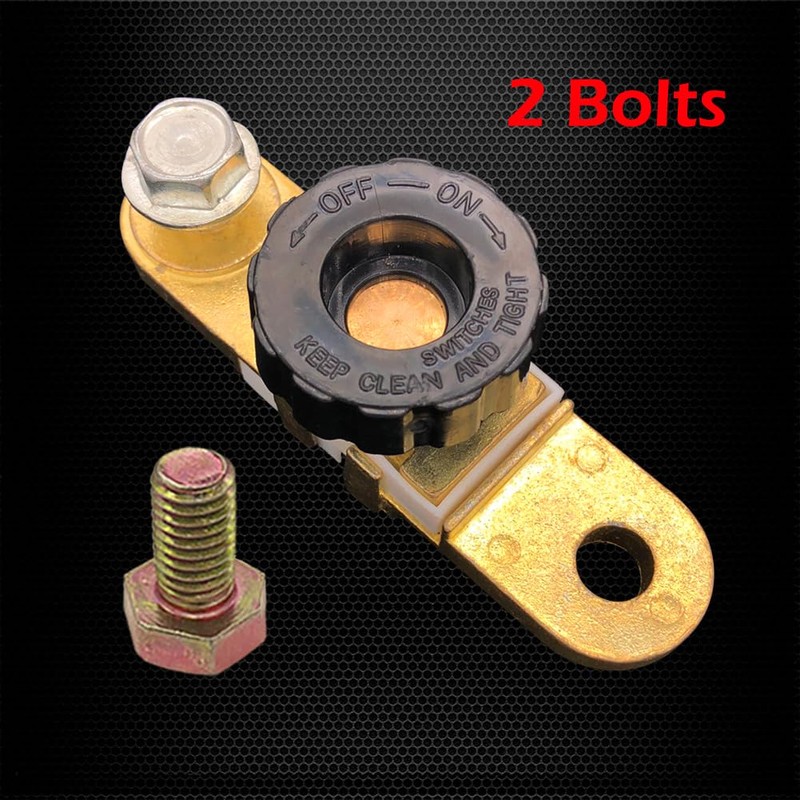 Ampper Side Post Battery Disconnect Switch 12V, Quick Disconnect Battery