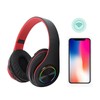 Bluetooth Headset with RGB Light Deep Bass Noise Reduction Comfortable