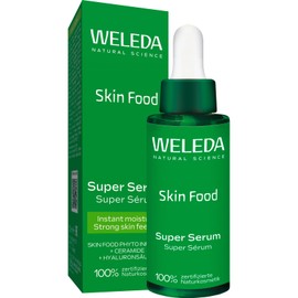 WELEDA Bio Skin Food Super Serum - Superpower for Intense Moisture, Glow & Strong Skin Feeling (1 x 30 ml)