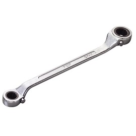 TOP RW-10x13 Ratchet Eyeglass Wrench, 0.4 x 0.5 inches (10 x 13 mm), Can be Tightened, Switchable, Number of Gears: 24