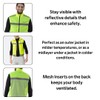 Craft Wind Vest Visibility Vest, yellow, l
