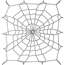 Spidy Gear Covercraft 80112-01; Small Black Load Security 'Bed Webb'