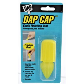 Dap 18570 Dap Cap Caulk Finishing Tool, Yellow - 12 Pack