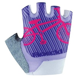 Roeckl Trapani Children's Cycling Gloves Short Purple 2023: Size: 3