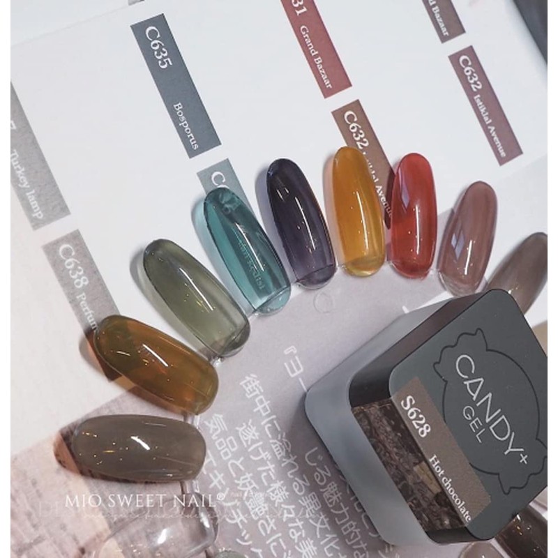 CANDY+ Color Gel C631 4g Grand Bazaar UV/LED Compatible