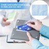 CLDURHGE Card Holder Protector Sleeves Transparent Credit Card Sleeves Plastic