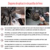 Road Passion Rear Brake Pads for Yamaha YZF 600 R