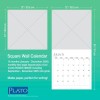Plato Jumbo Grid Large Print 2026 12x24" (Hanging) Square Wall