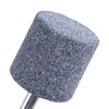 QUARKZMAN Grinding Mounted Stones 1/4" Shank 1.18" Diameter Cylindrical Corundum