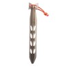 SUB ZERO Strong Lightweight Hard Ground Titanium V Shaped Camping