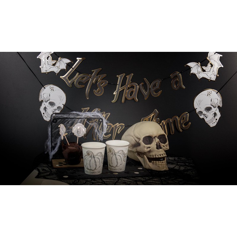 Folat 23916 Decorazione di HalloweenDecorazione - Teschio - Halloween -