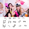 15 Pairs Earrings Set Black Stainless Steel Ear Studs Men