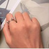 Bellitia Jewelry Cat Ring, Cute, Sterling Silver, 925 Cat, Paw,