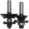 SICWOOD 2pcs V-Joint Tongue & Groove Bit Set 1/2 Shank,