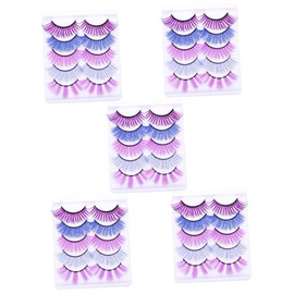 Ipetboom Sets Natural Look False Eyelashes Thick Volume False Lashes Set for Daily Use and Parties Pairs