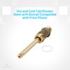 EvertechPRO Tub and Shower Stem Diverter for Pfister, 5-1/2 Inch
