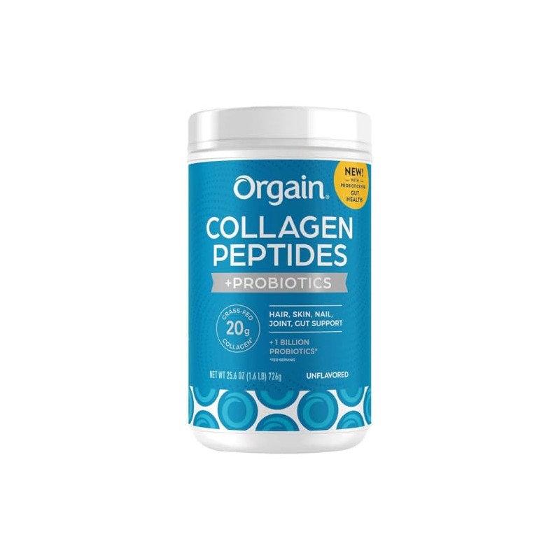 Orgain Collagen +Superfoods with 20 Grams of Grass-Fed Collagen and