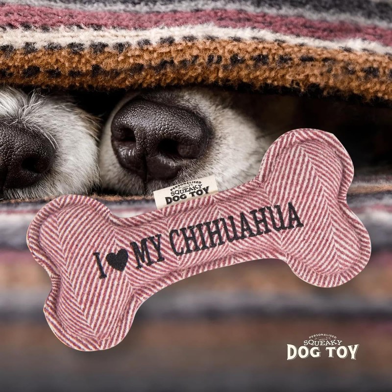History & Heraldry Squeaky Dog Toy (I my Chihuahua)