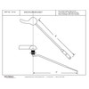Westbrass R4142-07 Economy Tank Lever, Satin Nickel
