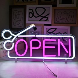 NXYX Burger Neon Sign Beer Burger Dimmable Led Light for Wall Decor Food Decor Neon Lights Signs Snack Bar Sign Light Fast Food Business Open Signs for Restaurant Burger Shop Kitchen
