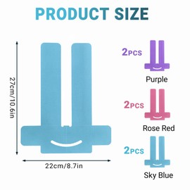6 Stück 27 * 22cm Knie Tape Vorgeschnitten, Knietapes Vorgeschnitten Knie, Vorgeschnittenes Kinesiologie-Tape für die Knie, Wasserdicht Geeignet zum Schutz der Knie, Angenehm zu Tragen
