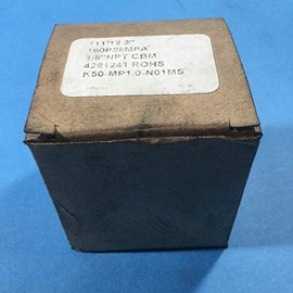 SMC K50-MP1.0-N01MS 2" DIAL, 1/8 Male NPT Threaded, Pneumatic Pressure Gauge, 0-1.1 MPA, 0-160 PSI, M5X0.8 Female ISO Threaded