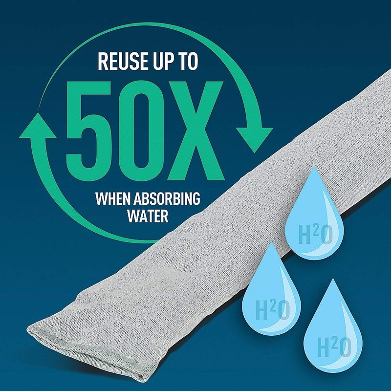 PIG Dryer-Safe Reusable Water Absorbent Sock | 4 Pack |