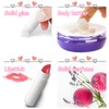 Empty Lipstick Sleeves, Pack of 25 Lipstick Tubes, Plastic Empty
