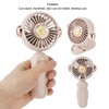 Foldable Mini Fan Cute Lightweight 900mAh Adjustable Low Noise Handheld