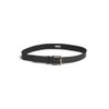 PIECES Women's PCNADY LEATHER JEANS BELT NOOS Belt, Black, 95