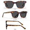 STGATN Acetate Polarized Sunglasses for Women UV Protection Retro Square