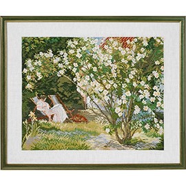 Eva Rosenstand Counted Cross Stitch Kit Rose Bush