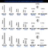 HanTof 900PCS Countersunk Head Screws Assortment Kit, M2 M2.5 M3