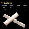 Acoustic Guitar Bridge Pins String End Bone Nut Saddle Abalone