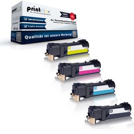 Print-Klex Toner Set Compatible with Dell 2130 cn 2130cn 2135cn 2135cn (All 4 Colours) Black Cyan Magenta Yellow