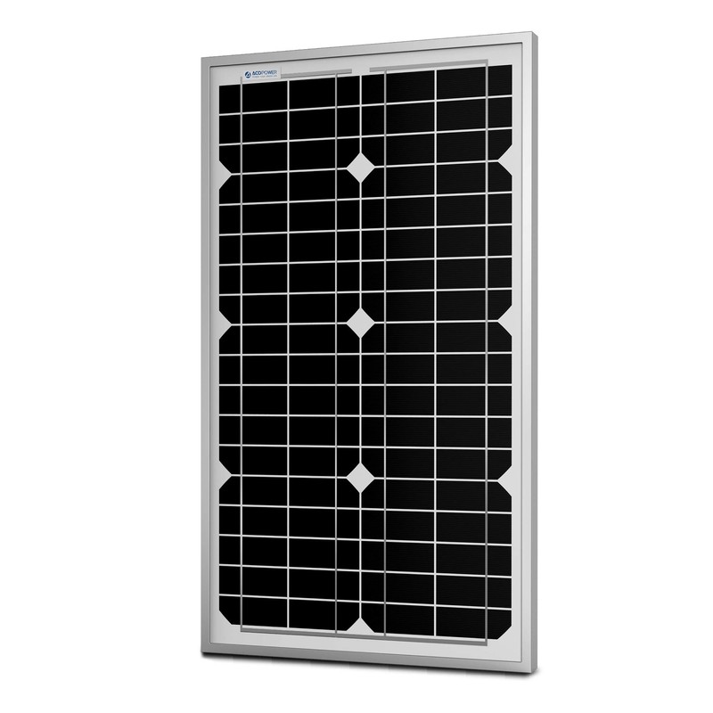 ACOPOWER Mono Solar Panel for 12 Volt Battery Charging, Off