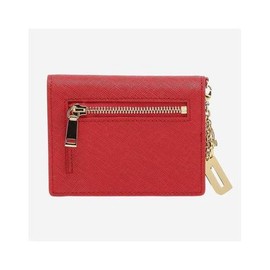Daks (신세계강남점)레드 컷팅로고 카드지갑 DCWA2F002 (Shinsegae Gangnam) Red Cutting Logo Card Wallet DCWA2F002